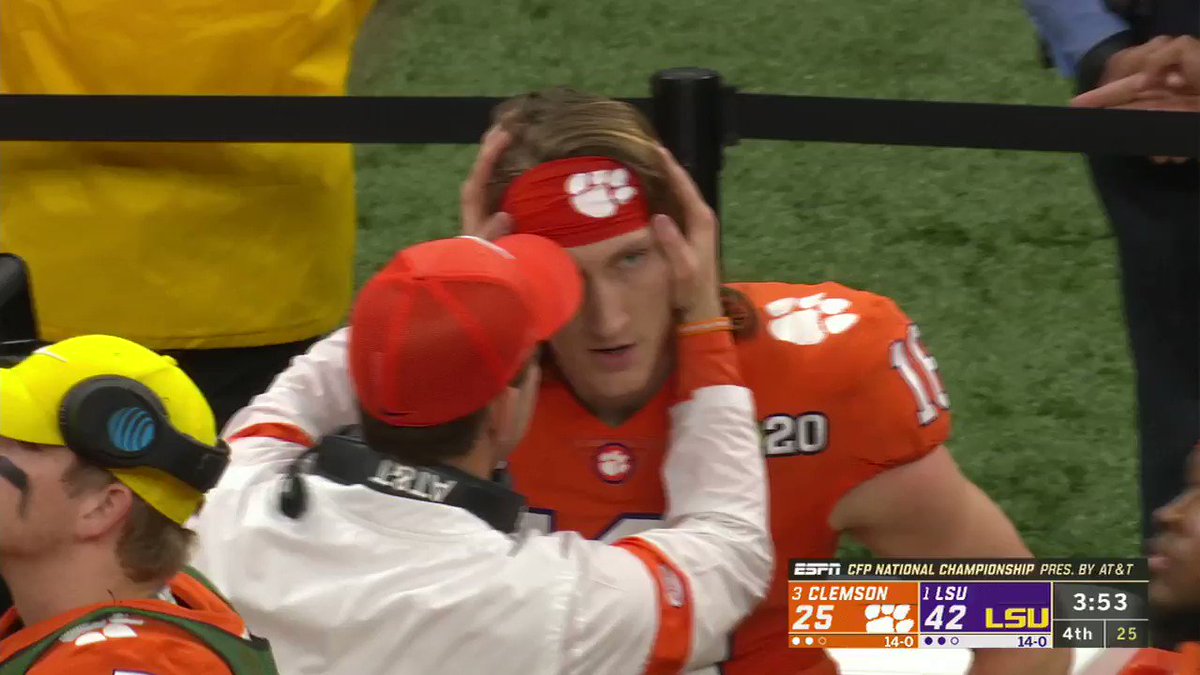 @espn's photo on Trevor Lawrence