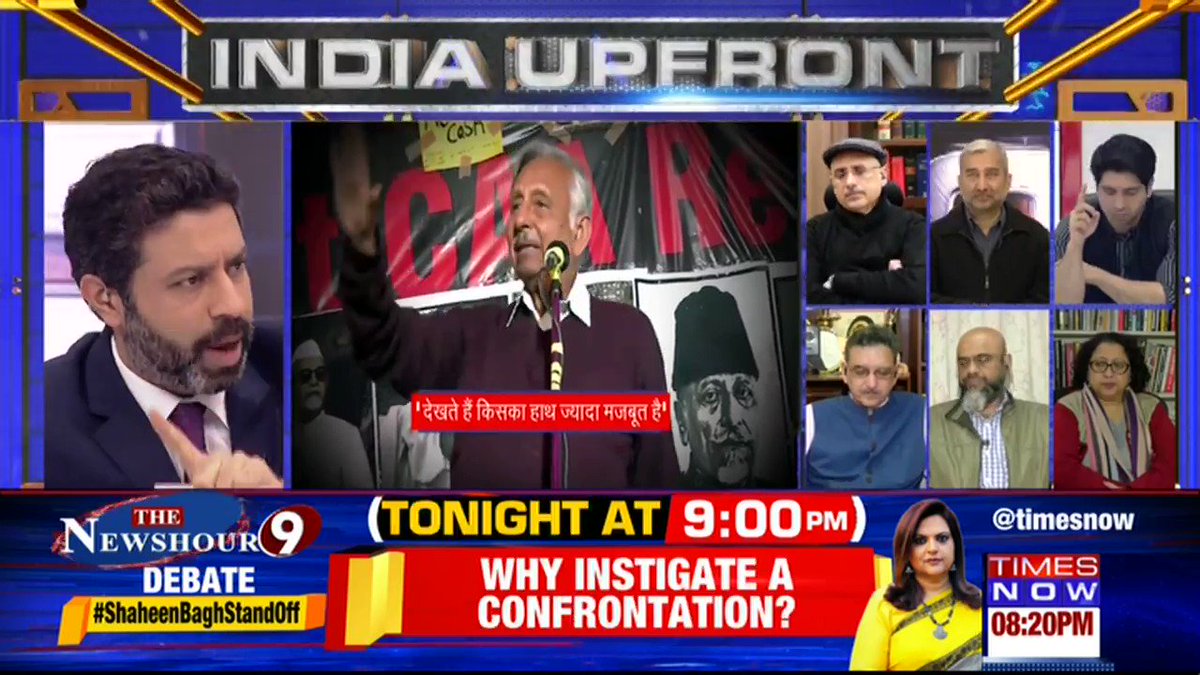 Mani Shankar Aiyar added fuel to the fire because he knew these protests were flagging: @neelakantha, Kashmiri Pandit tells Rahul Shivshankar on INDIA UPFRONT. | #ShaheenBaghStandOff