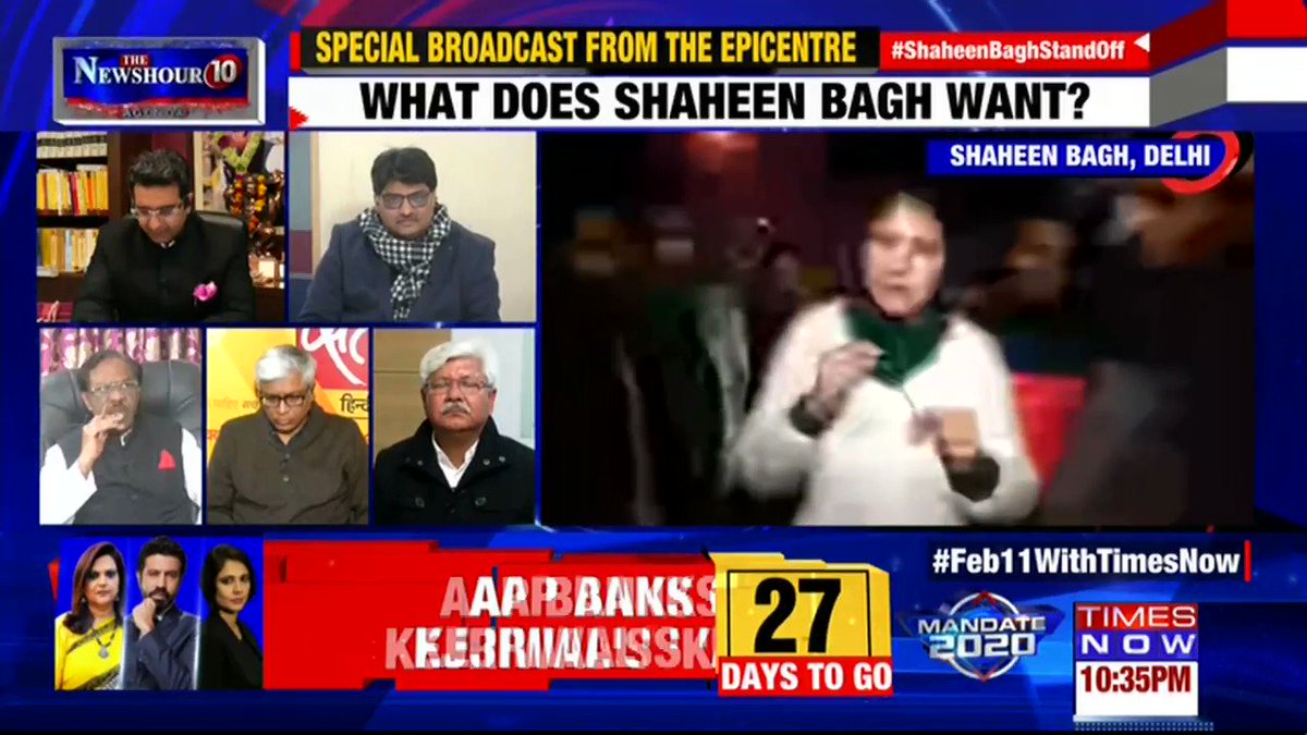 Shaheen Bagh is an epitome of peaceful protests: @Ashutosh83B, Political Analyst tells Padmaja Joshi on @thenewshour AGENDA. | #ShaheenBaghStandOff