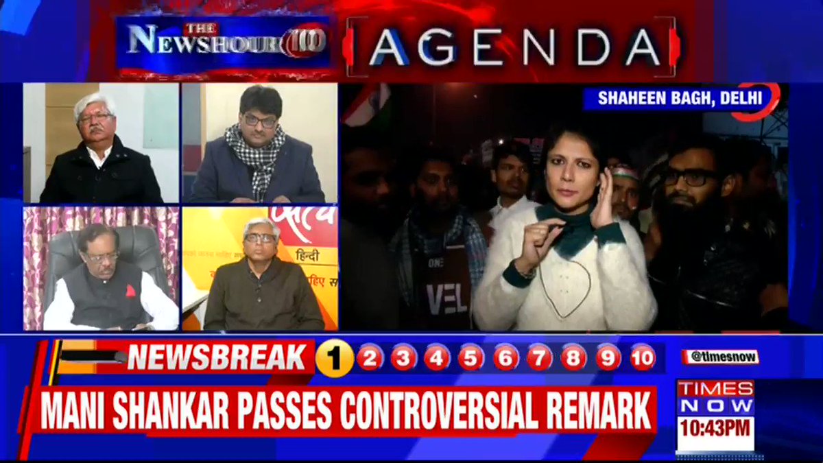 Every protest & demonstration will make somebody's life inconvenient: @Ashutosh83B, Political Analyst tells Padmaja Joshi on @thenewshour AGENDA. | #ShaheenBaghStandOff