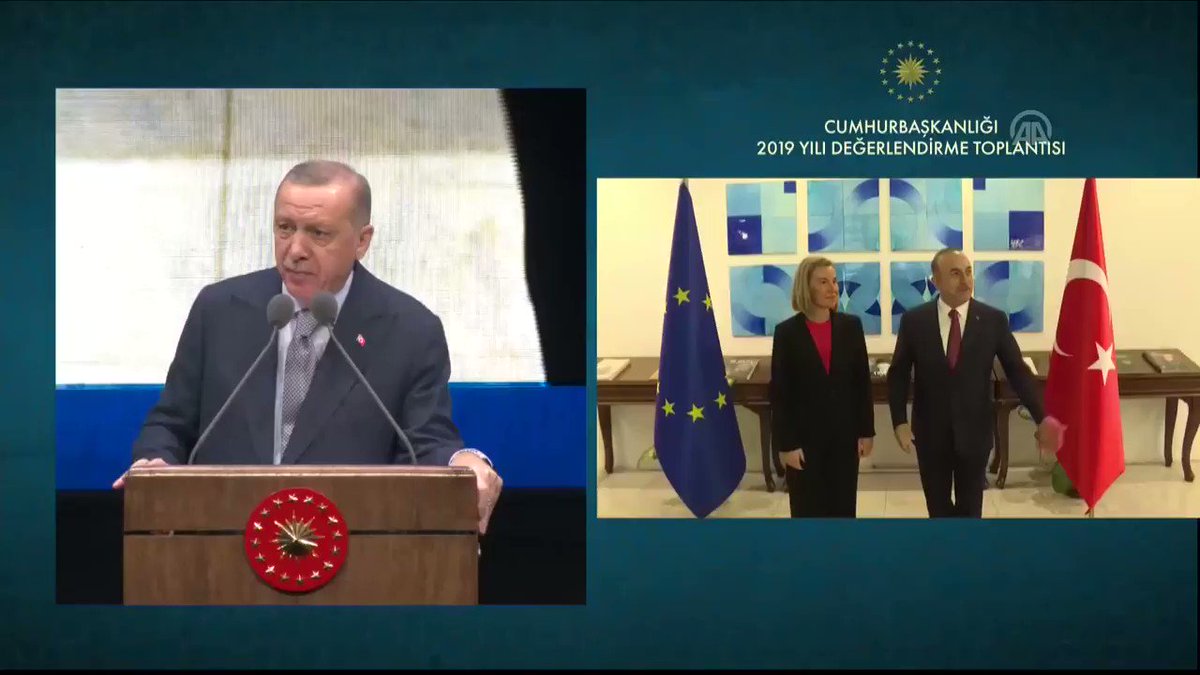 Cumhurbaşkanımız @RTErdogan: Suriye meselesi en hayati dış politika başlığı olarak gündemimizdeki yerini koruyor. https://t.co/joi7p9n0sF