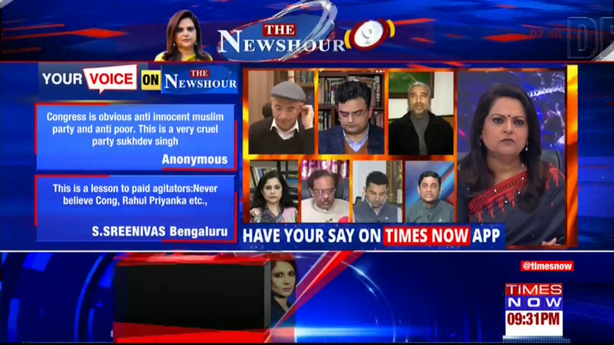 Home Minister Amit Shah has addressed these issues (CAA, NPR, NRC) multiple times: @neelakantha, Activist tells Navika Kumar on @thenewshour. | #ShaheenBaghCracks