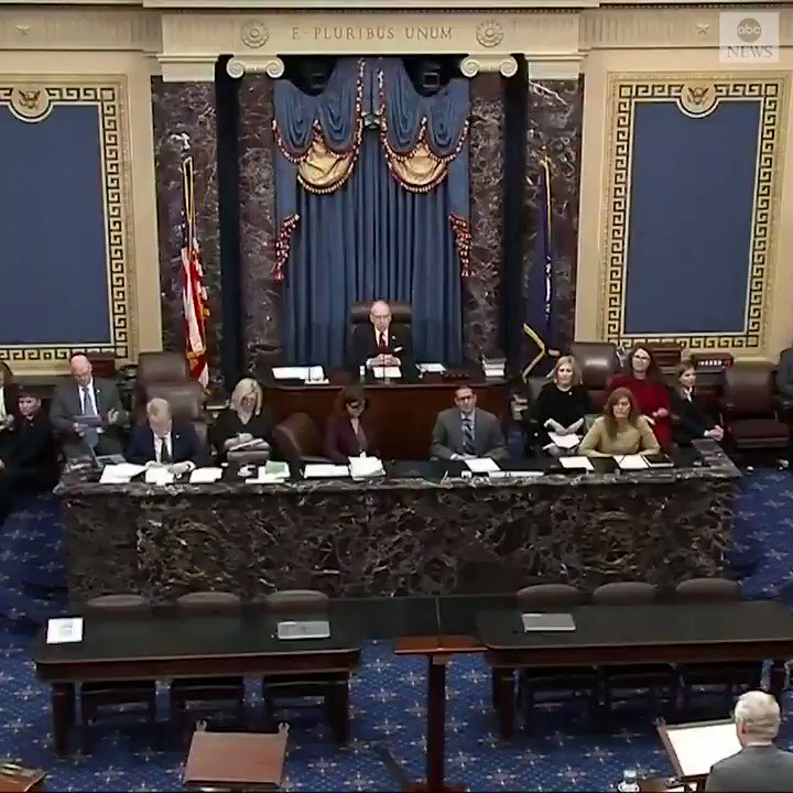 On a historic day, the articles of impeachment against Pres. Trump were read to the Senate, and Chief Justice John Roberts was sworn in to preside over the historic trial of the president. Watch all the key moments: https://abcn.ws/2tgXXjY
