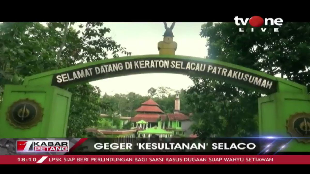 Kesultanan Selaco berdiri di Parung Ponteng Tasikmalaya. Sang pendiri mengaku bahwa dirinya merupakan keturunan ke-9 Raja Pajajaran. Kesultanan mengaku mendapat legalitas dari PBB. Download tvOne connect untuk update berita Anda.#tvOneNews #RepostNews #KabarPetangtvOne #Selaco