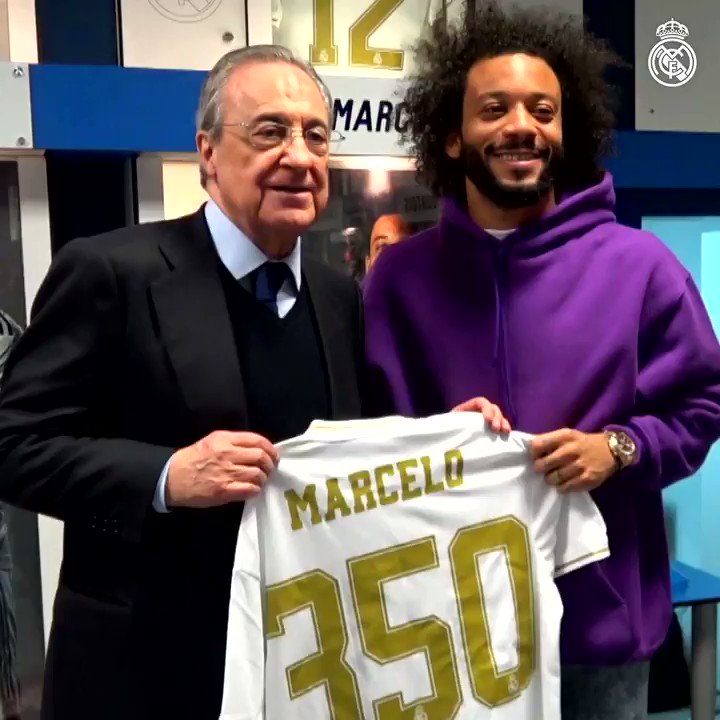 350 partidos en LaLiga dan para:
-Muchos goles ⚽
-Muchos triunfos ✅
-Muchos títulos 🏆
y ¡mucho @MarceloM12! 😉🤙
#HalaMadrid https://t.co/CADSPH12r9