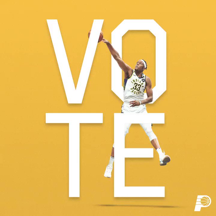 only 1οΈβ£ day left to #VotePacers for @Original_Turner and the #Pacers for this year's @NBAAllStar Game in Chicago π³
β‘οΈ http://Pacers.com/VoteΒ