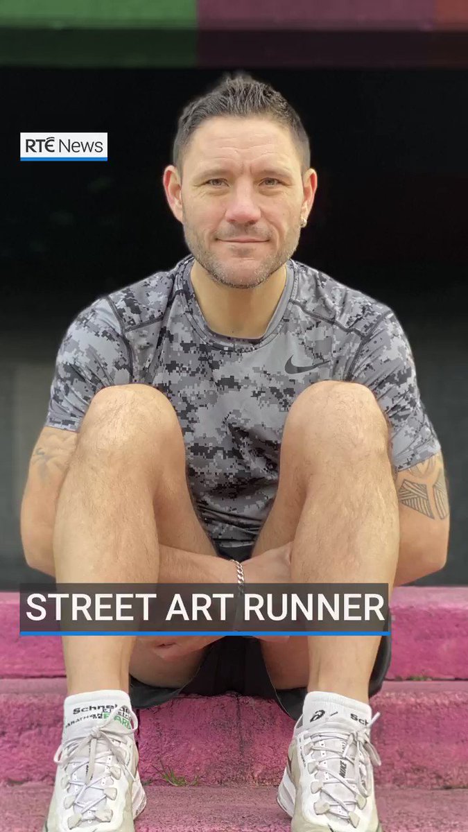 Running in recovery - how one man turned his life around and launched a running tour of Dublin's street art scene. (Tap for best view on mobile).