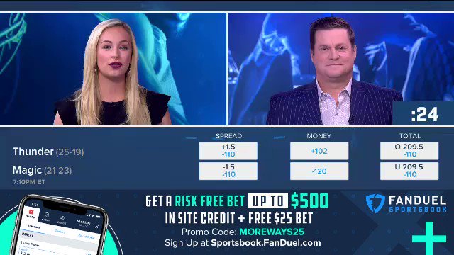 .@mrogondino envisions a classic revenge game for the Magic against the Thunder tonight โจ
@MoreWaysToWinTV | @FDSportsbook