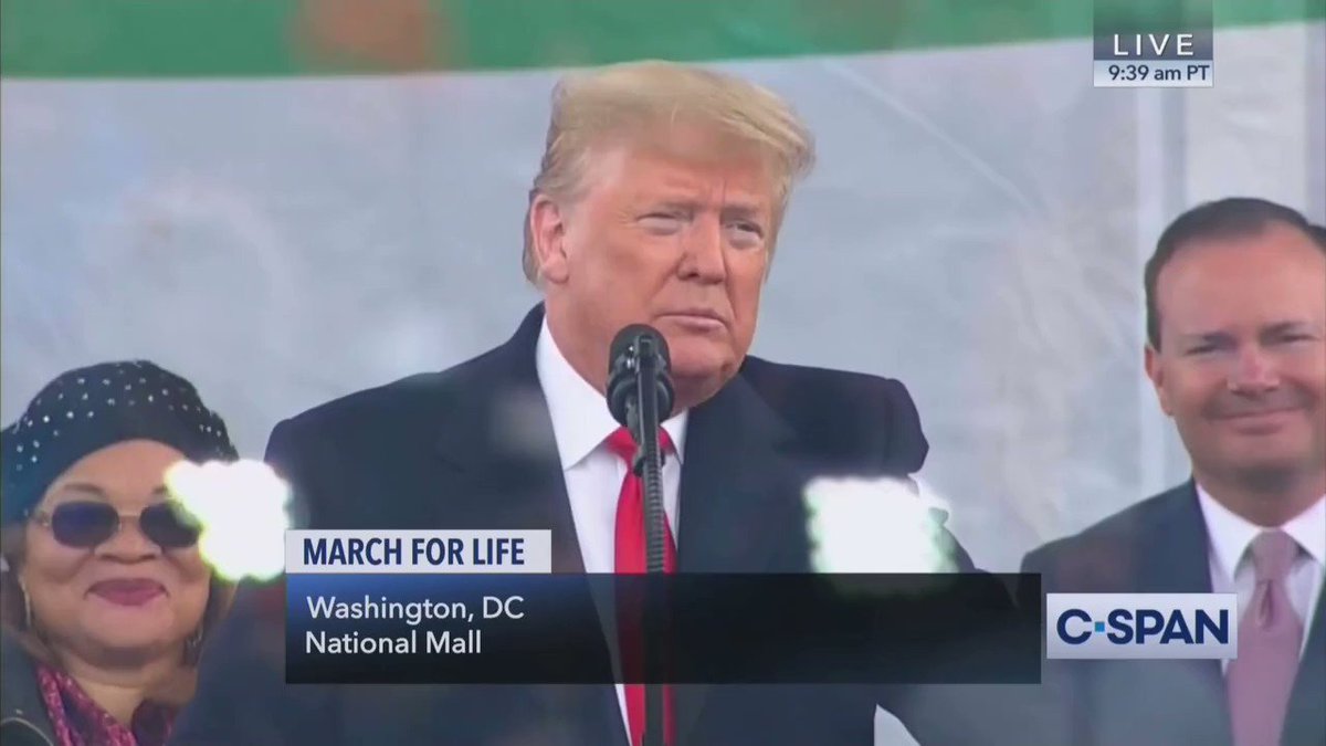 President @realDonaldTrump: We cannot know what our citizens yet unborn will achieve, the dreams they will imagine, the masterpieces they will create
#MarchForLife