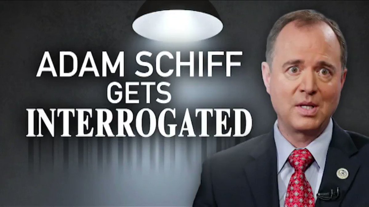 Adam Schiff gets interrogated. #Gutfeld