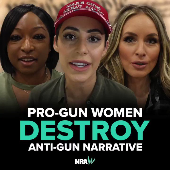 “Gun rights are women’s rights. We’re not going to let anybody take our ability to defend ourselves against rape and domestic violence. Women 2020 — you’re gonna hear from us. No one is going ... to “demand action” against my rights.” —Kelly Pidgeon