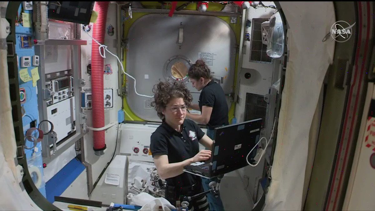 "We did it. We all did it." @AstroDrewMorgan thanks the science and mission teams on a successful series of spacewalks. The third spacewalk of the year concluded at 1:20pm ET, making it 6 hours and 16 minutes in length. Stay updated: https://blogs.nasa.gov/spacestation/