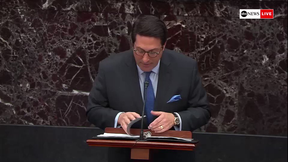 Trump attorney Jay Sekulow pushes back on report of John Bolton manuscript: "You cannot impeach a president on an unsourced allegation." http://abcn.ws/37BILwx
