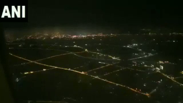#WATCH Air India special flight from Delhi lands in Wuhan (China) for the evacuation of Indians. #coronavirus