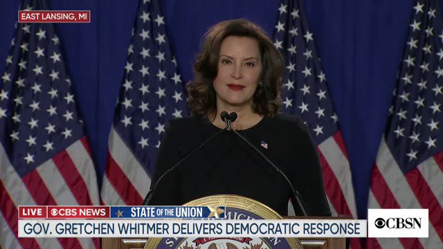 @CBSNews's photo on Gretchen Whitmer
