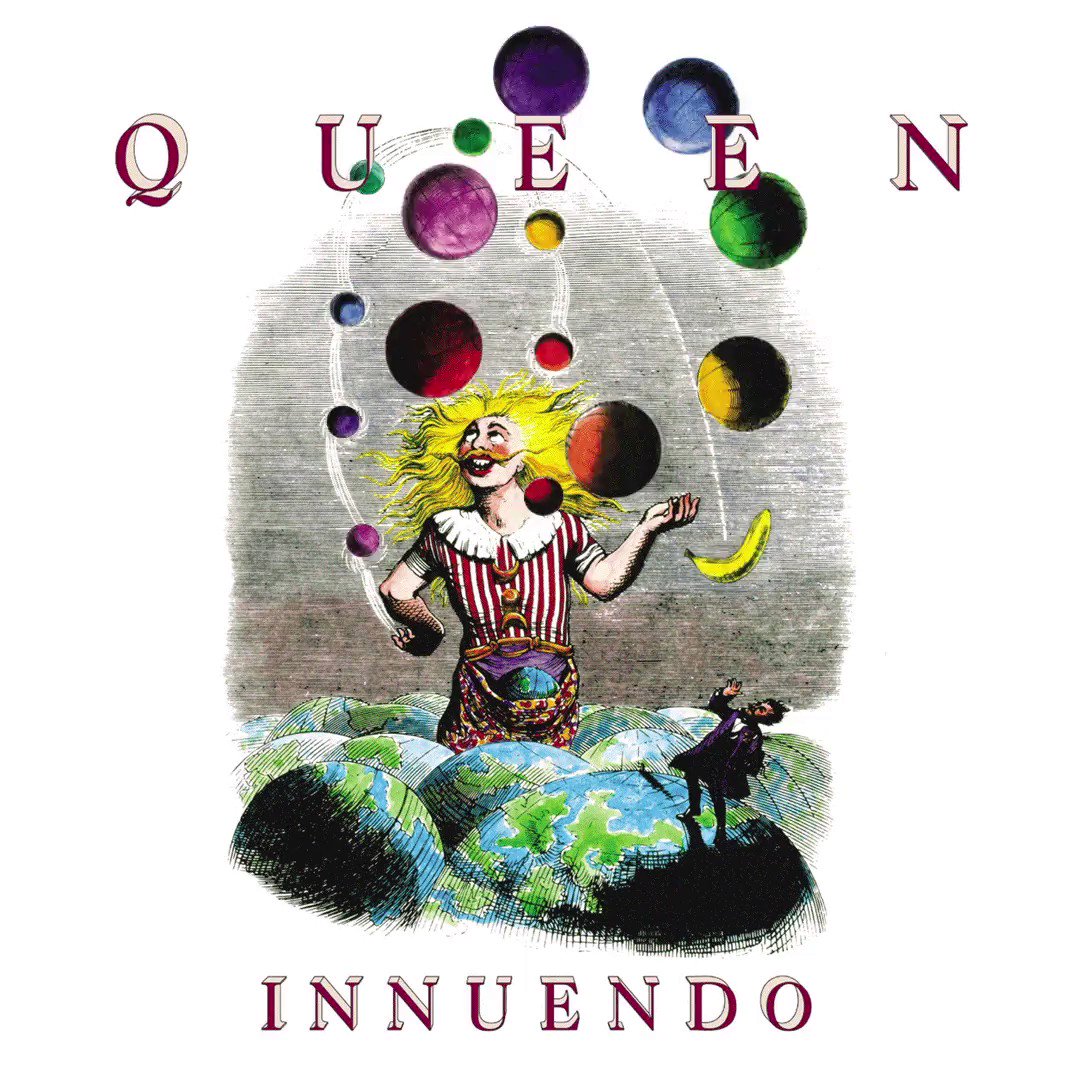 29 years of 'Innuendo'! đ It rose from beginnings as a âjam sessionâ to become the groupâs 14th album â and sadly the last with FreddieâŠđMore over at @uDiscoverMusic: https://www.udiscovermusic.com/behind-the-albums/queen-innuendo/ âŠ