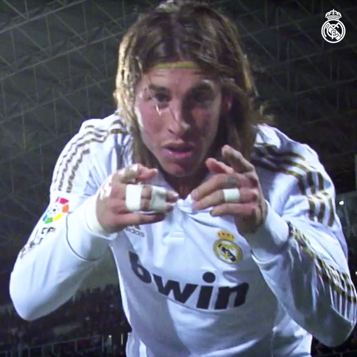 🙌💪 @SergioRamos: goleador ante Osasuna y 5º madridista con más partidos en Liga. El capitán, que marcó el segundo tanto blanco en El Sadar, jugó su encuentro 440 y supera a Fernando Hierro. #HalaMadrid