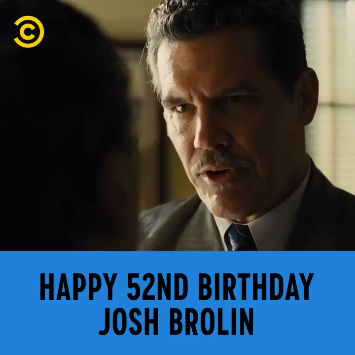 The Goonies. No Country For Old Men. Sicario. Avengers. That\s a heck of a resume. Happy birthday Josh Brolin! 