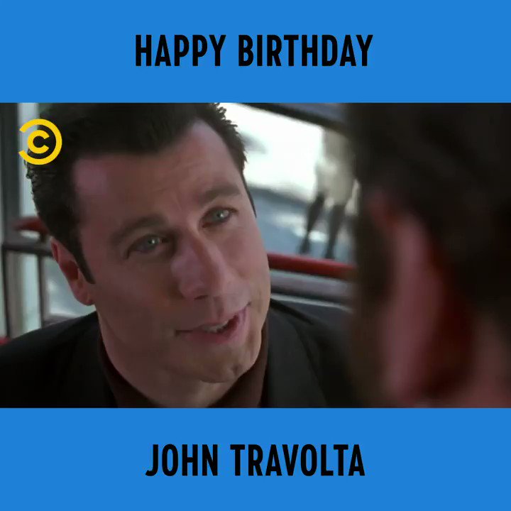 FACE...OFF... 

Happy Birthday John Travolta! 