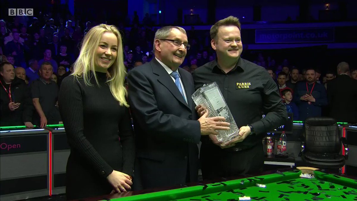 👏 A deserved winner Shaun Murphy!#bbcsnooker