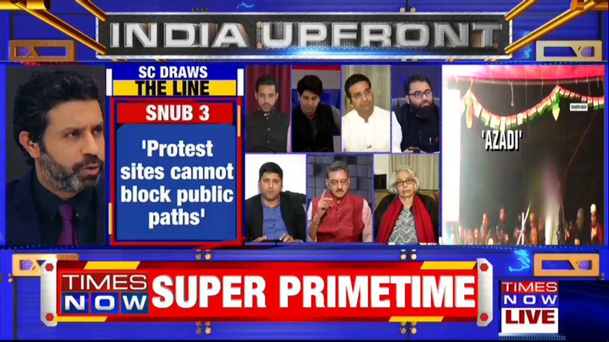 Constitution gives the right to protest, but one can't raise inciting statements while protesting: @gauravbh, National Spokesperson, BJP tells Rahul Shivshankar on INDIA UPFRONT. | #ShaheenEndgame