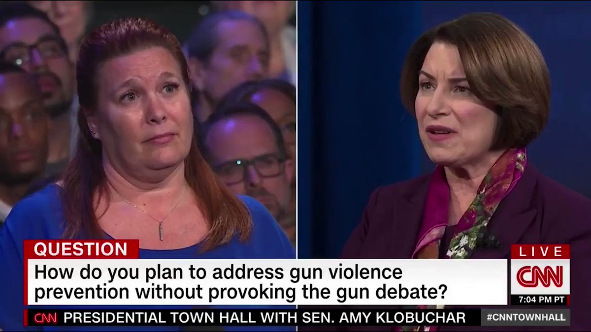 There are a lot of politicians out there who are afraid of the NRA — including the President.
When I am President, I will not fold. #CNNTownHall