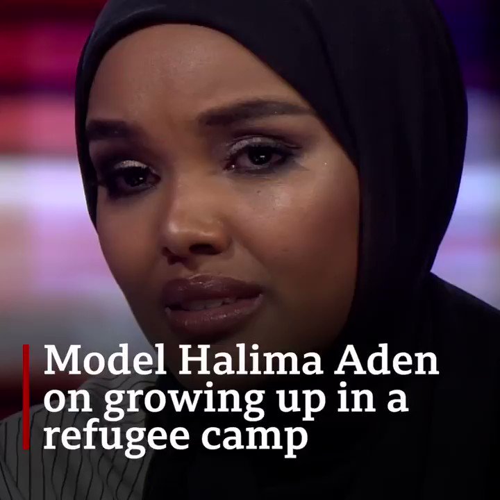 "Refugees have so much to give."Model Halima Aden reflects on growing up in a refugee camp More on the refugee crisis: http://bit.ly/2HSwicR