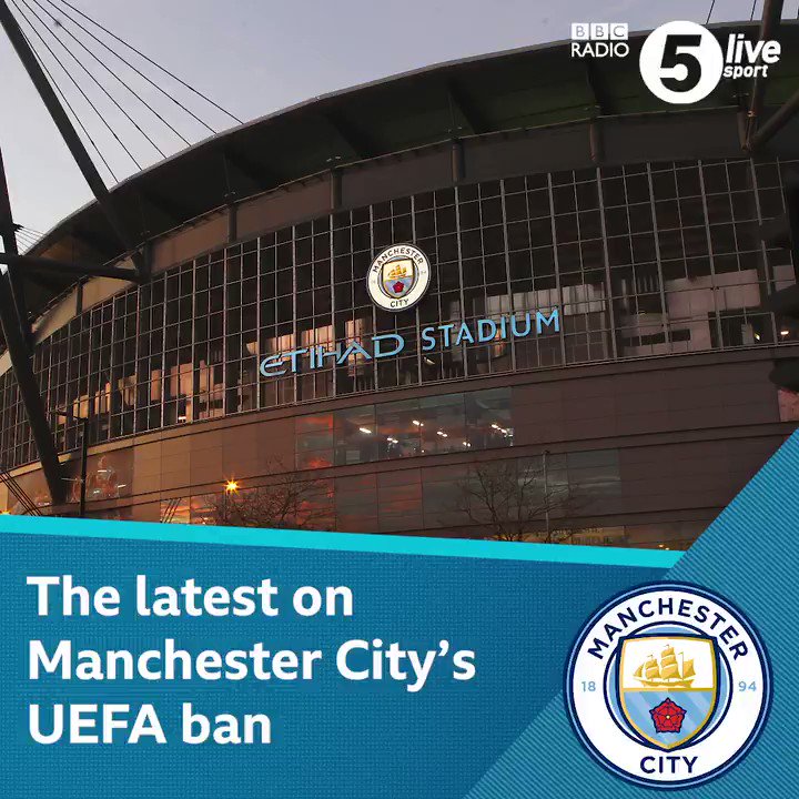🗣️: @sistoney67 has been finding out the latest news that surrounds @ManCity and their UEFA ban.Giving @markchapman an insight to where the club are currently up to with the allegations. ✍️ Listen live here 👇📲⚽️http://bbc.in/38yG0N9 #bbcfootball #ManCity