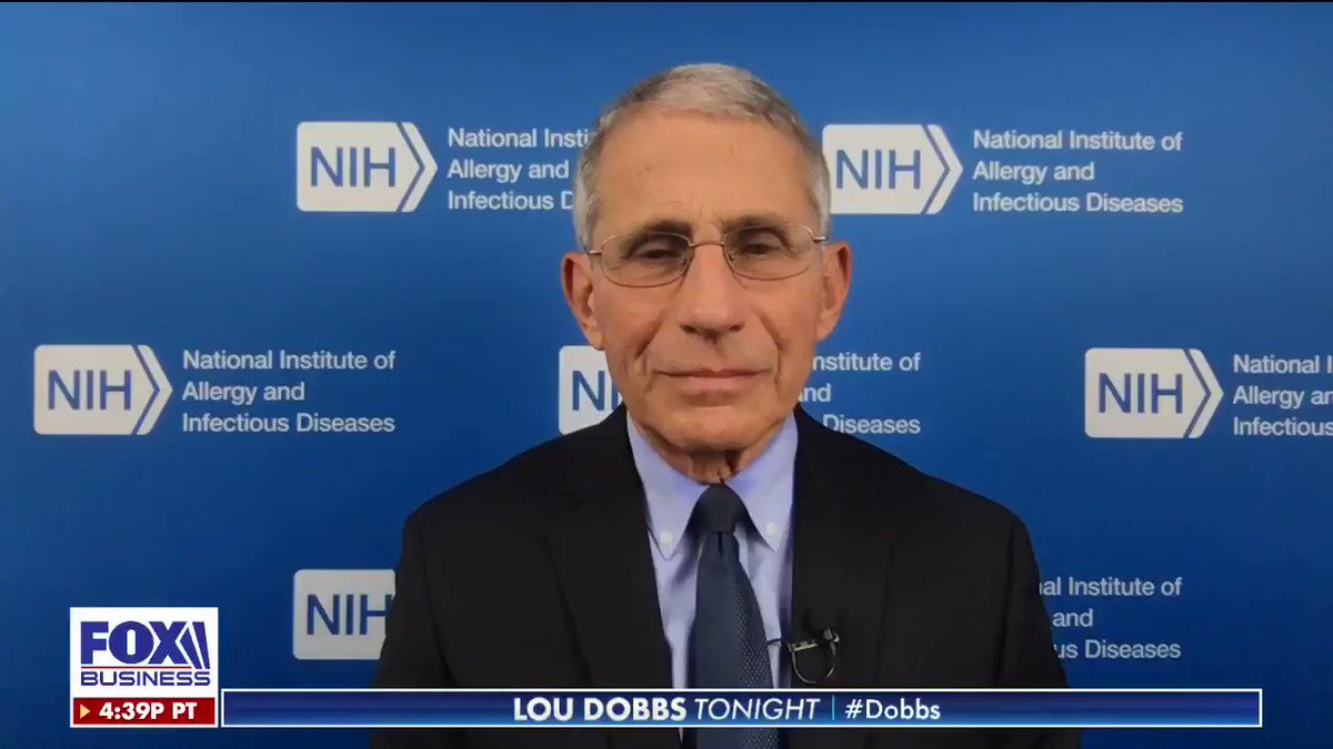 Dr. Anthony Fauci says health officials are working to control the #Coronavirus contagion while it is on the brink of becoming a pandemic. #VoteBlueNoMatterWho