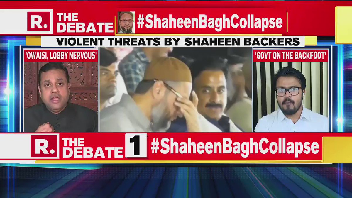 Where I mention @Atheist_Krishna and quote his brilliant point: What if a BJP leader had said "Ab waqt aa gaya hai. Hum 100 crore un 15 crore pe bhari honge."Krishna's observation was debated on @republic for the next 10 mins.#ShaheenBaghCollapse