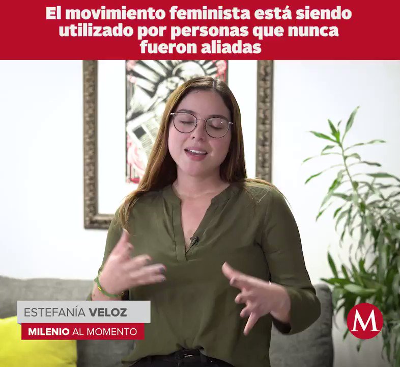 ▶ "Es momento de pensar hacia dónde vamos con el feminismo, es momento de elegir a nuestros verdaderos aliados y aliadas"La opinión de @EstefaniaVeloz en #MILENIOAlMomento