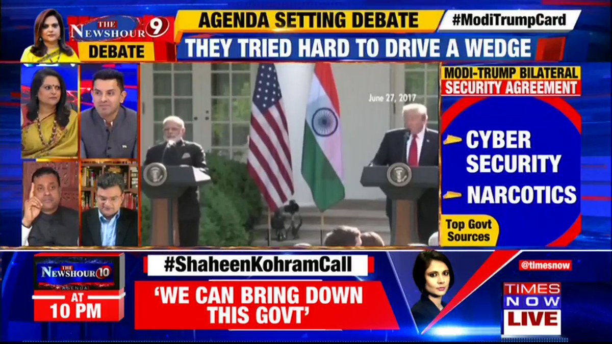 Ind-U.S trade has surged from $16 bn in 1999 to $142 bn now. It is more than French-U.S trade: @ARanganathan72, Author tells Navika Kumar on @thenewshour. | #ModiTrumpSummit