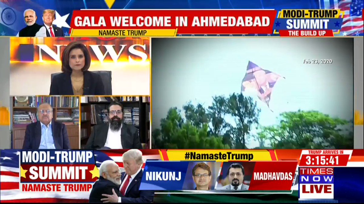We have to keep in mind that @reaDonaldTrump is a very controversial President: Harbir Singh, Author tells TIMES NOW. | #ModiTrumpSummit #NamasteTrump