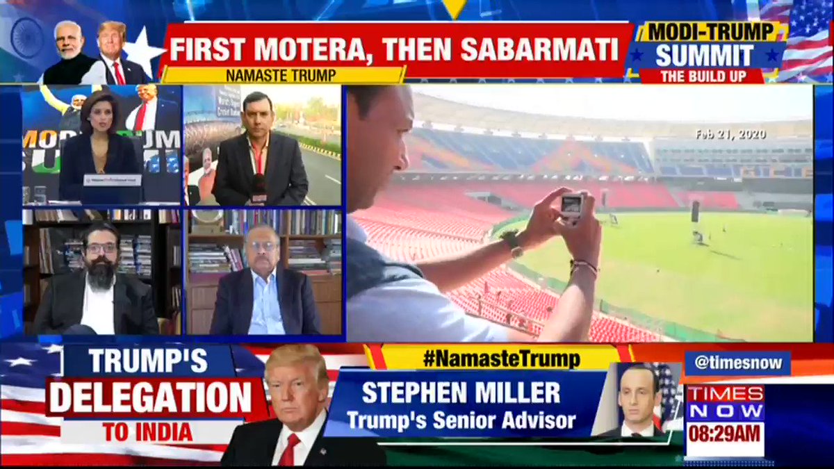 .@realDonaldTrump is going to be the 1st ever U.S President to come to India on a standalone visit. What does this mean for the Indo-US ties?TIMES NOW's Srinjoy Chowdhury with details. Listen in. | #ModiTrumpSummit #NamasteTrump