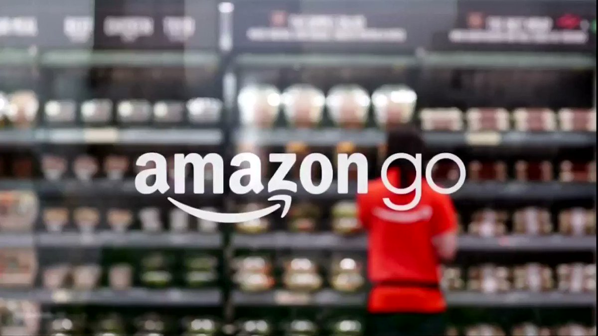 WATCH: http://Amazon.com is opening 'Amazon Go Grocery,' a cashier-less store that's four times larger than its first cashier-free store, 'Amazon Go' https://reut.rs/2SYXHjE