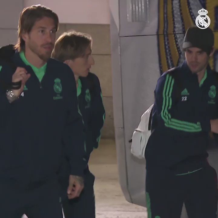 🚍 ¡El equipo se concentró en #RMCity para el partido de Champions contra el @ManCity!
#RMUCL | #HalaMadrid