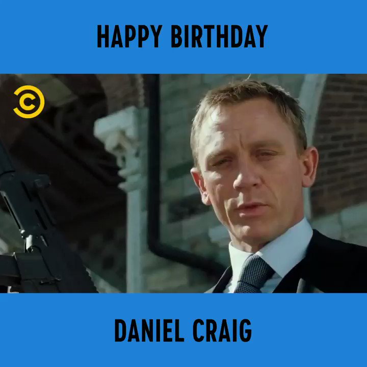 Happy Birthday Daniel Craig! Where does he rank amongst the best portrayals of Bond? 