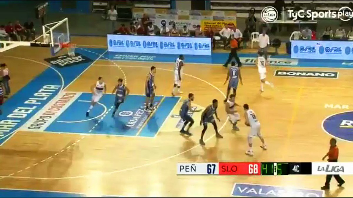 #LaLigaBancoComafi Con ustedes, Marcos #Mata y una bomba impresionante que puede valer el juego para @CASLABasquet