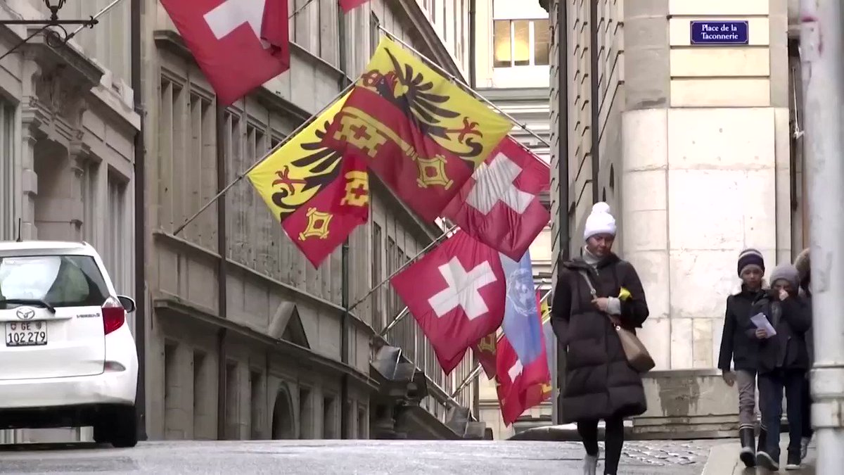 Switzerland bans the Geneva Car Show, Swiss soccer matches and other large events over coronavirus fears. More updates on coronavirus here: https://reut.rs/398UtzD