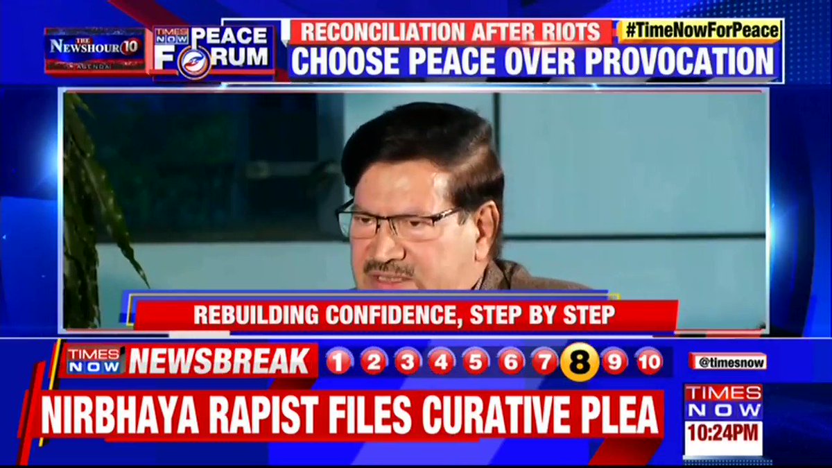 This is reflecting the sentiments of the people: @ShekharIyer9, Senior Journalist tells Swati Joshi on @thenewshour AGENDA. | #TimeNowForPeace