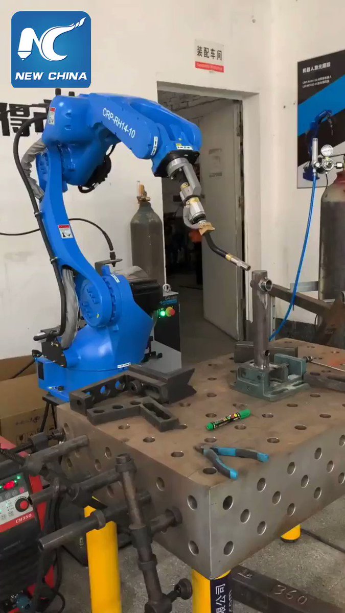 Stunning welding skills