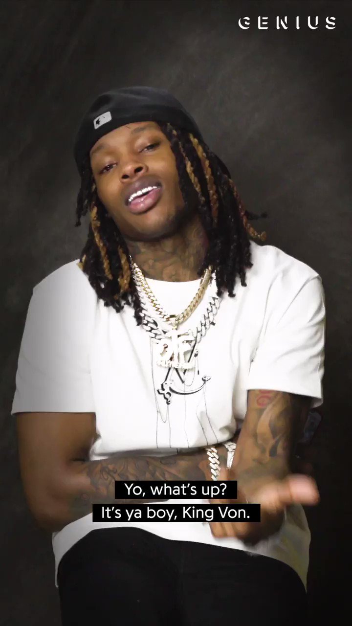 Genius King Von Showed Love To Wooh Da Kid On Dropaline T Co Ababrdujqo Twitter