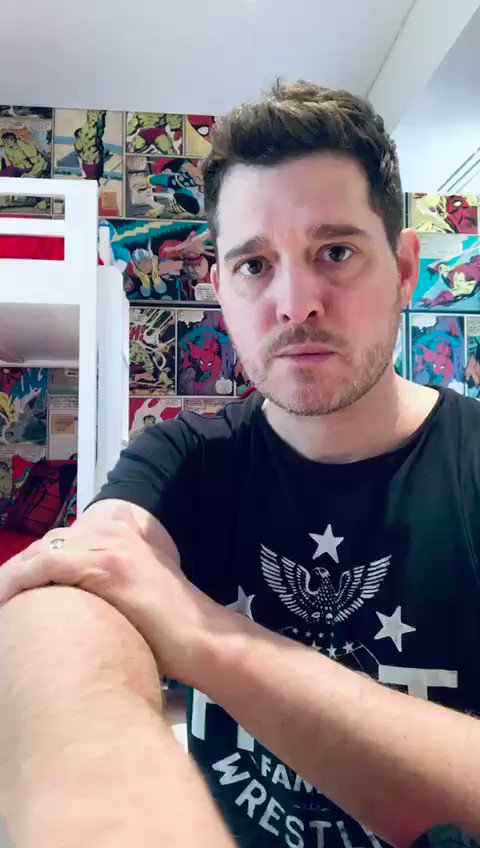 Michael Bublé (@MichaelBuble) on Twitter photo 18/03/2020 06:21:16 A message from Michael A message from Michael