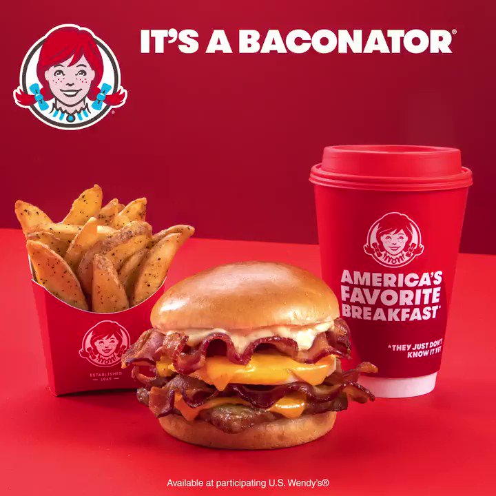 Wendy's on X: Who said you couldn't have a Baconator for