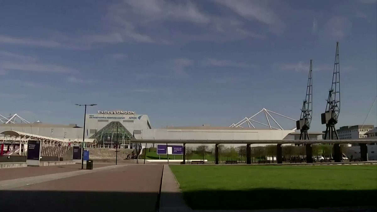 Britain is turning London’s ExCel exhibition center into a temporary hospital https://reut.rs/2WIcz8m