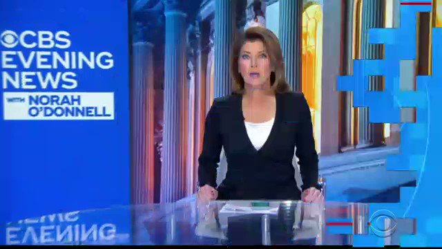 Norah O'Donnell🇺🇸 (@NorahODonnell) on Twitter photo 26/03/2020 22:40:31 Coming up on tonight's @CBSEveningNews Coming up on tonight's @CBSEveningNews