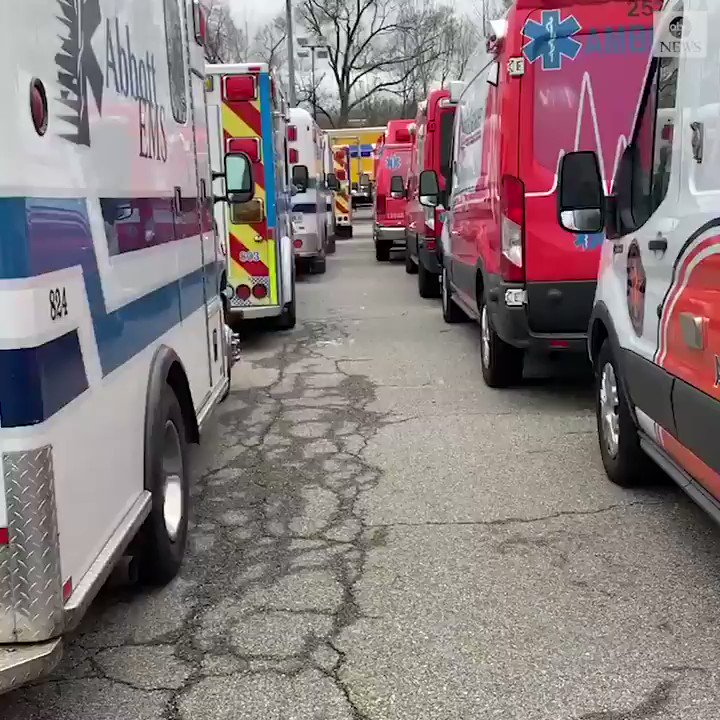 Hundreds of EMTs and paramedics from all over the country have arrived