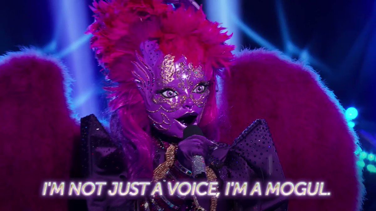 @MaskedSingerFOX's photo on #NightAngelMask