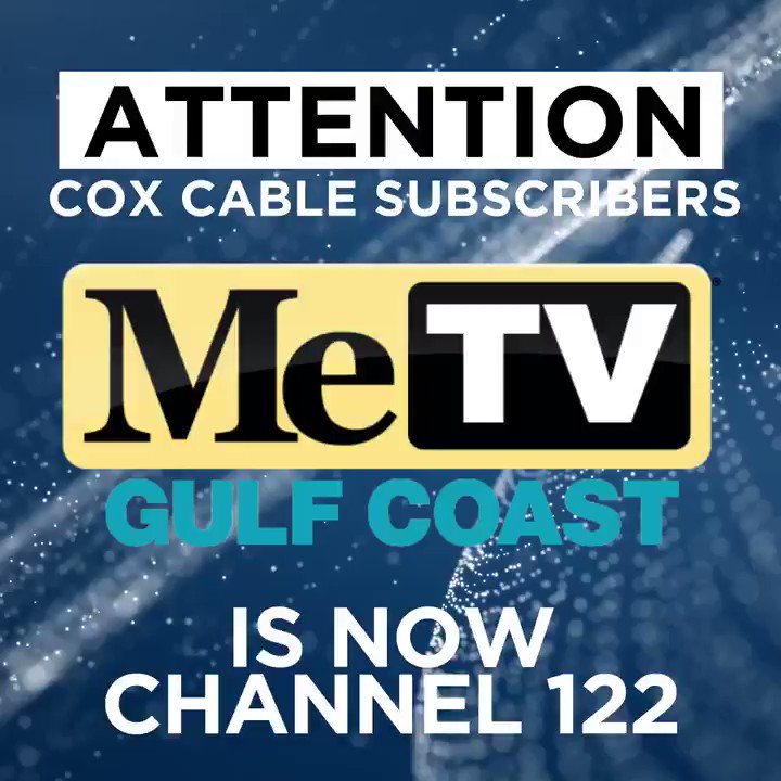 WKRG on Twitter "COX CABLE SUBSCRIBERS. METV is now on Channel 122