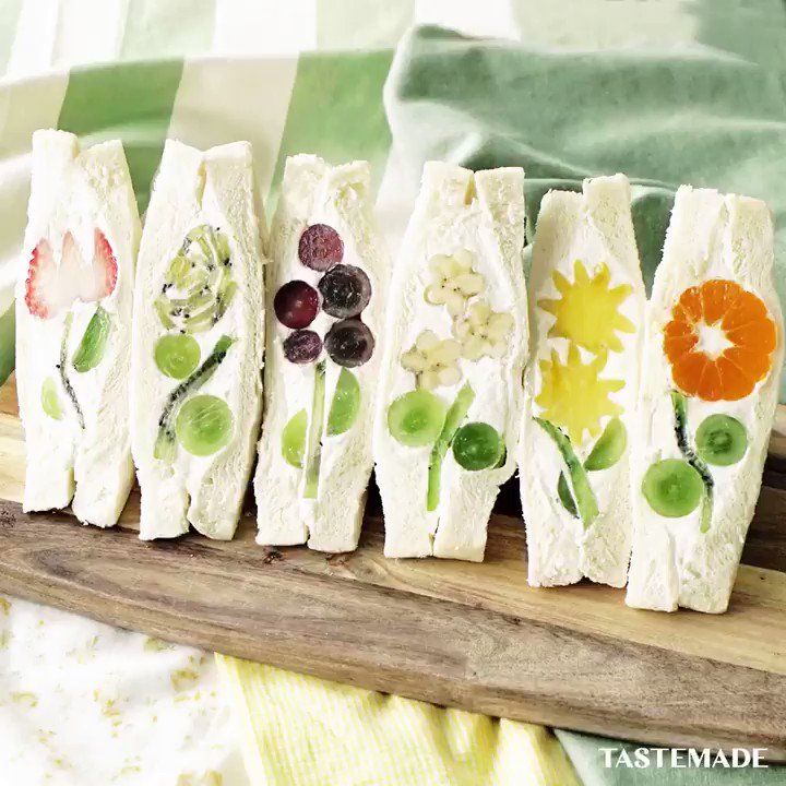 テイストメイド ジャパン きゅうりめし お花のフルーツサンドの作り方 ピクニック 今日はきゅうりめし ピクニック気分になれるフルーツサンドを作ったよ おでかけできないときでも おうちでたのしくおやつに うまくできたかな 続きはこちら